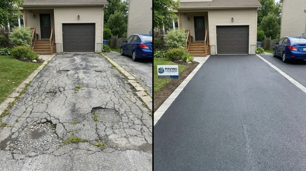 Paving Companies Auckland - Patio Paving Before and After Transformation 2