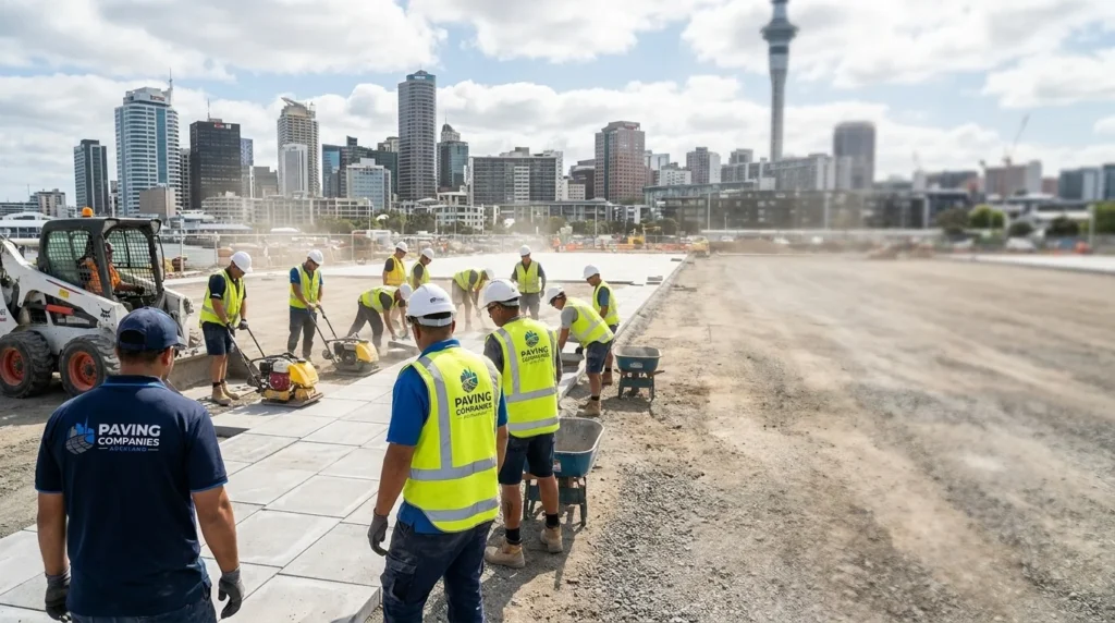 Paving Companies Auckland - Commercial Paving Project Auckland 1